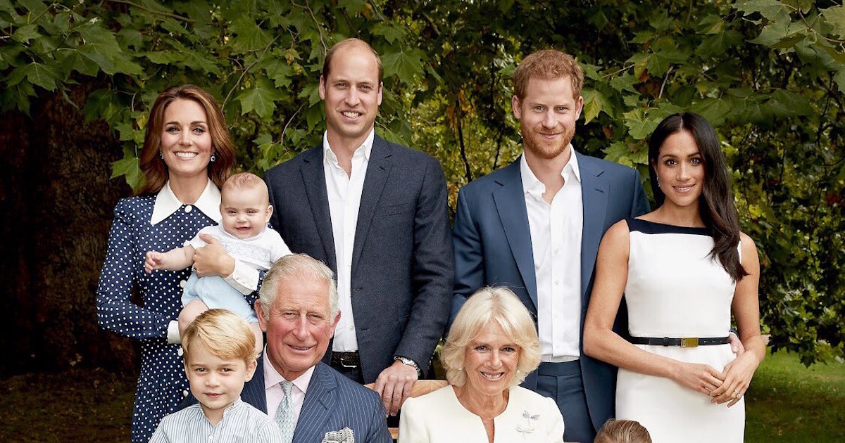 В полном составе: новые фото королевской семьи